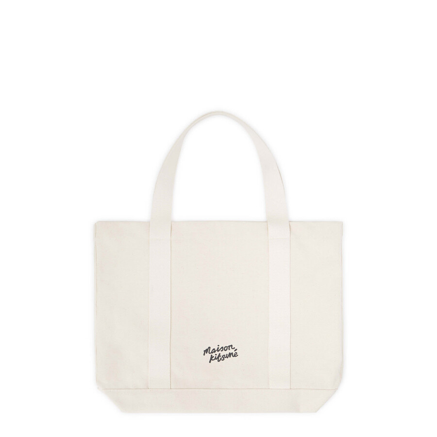 Maison Kitsuné Maison Kitsun Shoulder Bag In Neutral