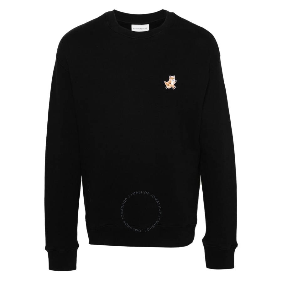 Maison Kitsuné Maison Kitsune "speedy Fox Comfort Fit Sweat In Black