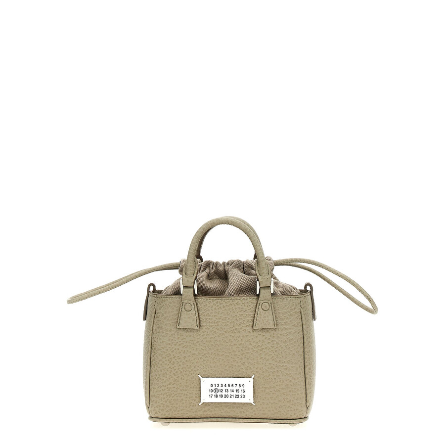 Maison Margiela 5ac Tote Horizontal Handbag In Gray