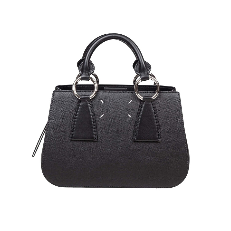 Maison Margiela Black Leather Handbag
