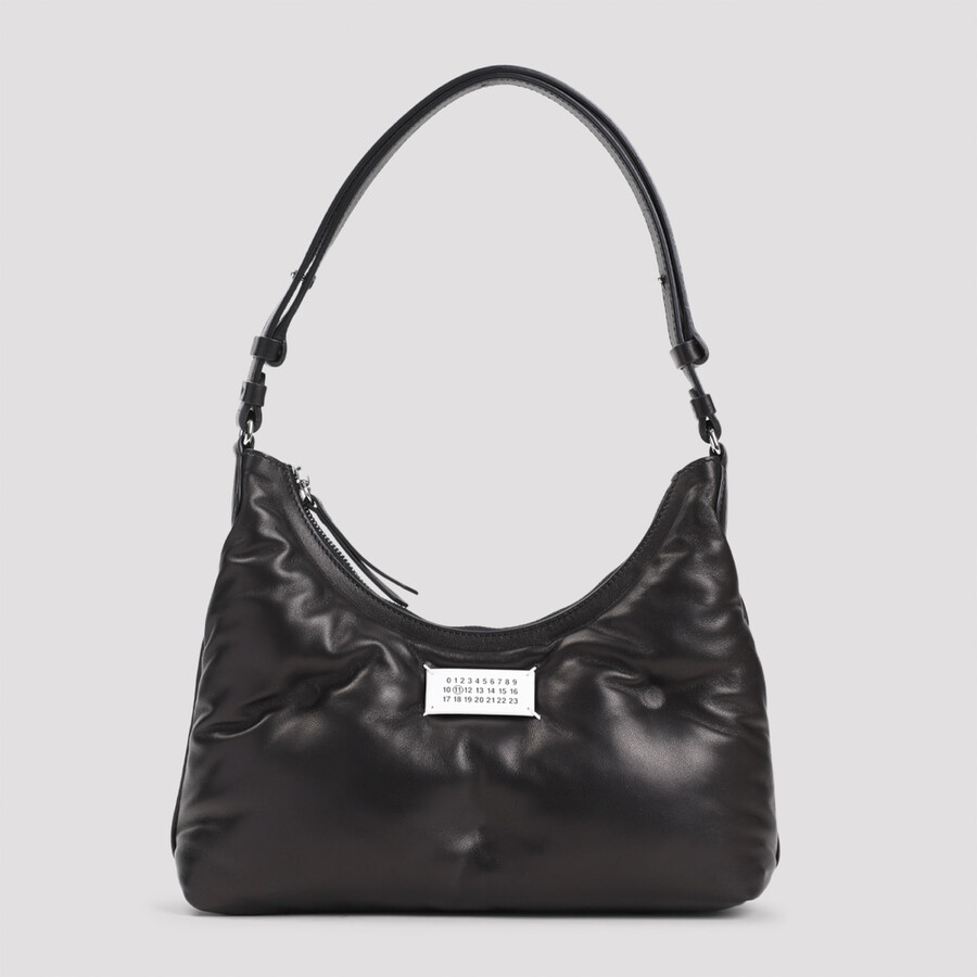 Maison Margiela Glam Slam Small Shoulder Bag In Black
