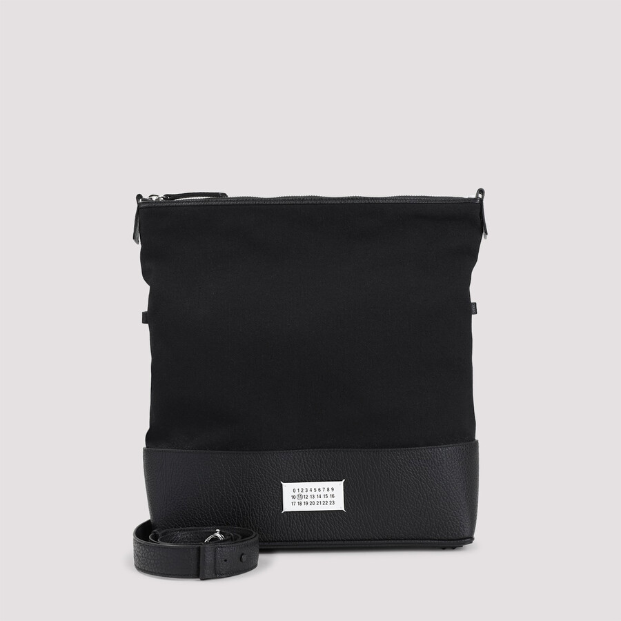 Maison Margiela Medium 5ac Foldable Shoulder Bag In Black