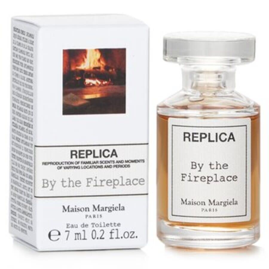Maison Margiela Replica By The Fireplace Eau De Toilette (miniature) 7ml / 0.2oz In Orange / Pink