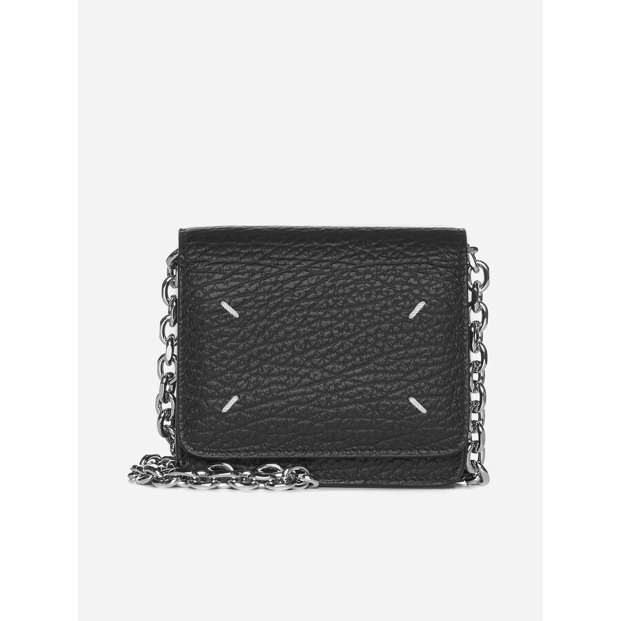 Maison Margiela Small Wallet With Chain Shoulder Strap