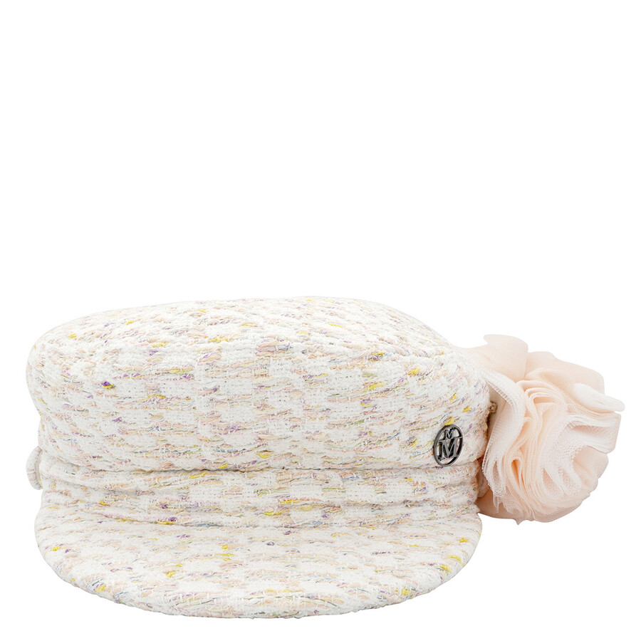 Maison Michel Ladies Multicolor New Abby Tweed Sailor Cap