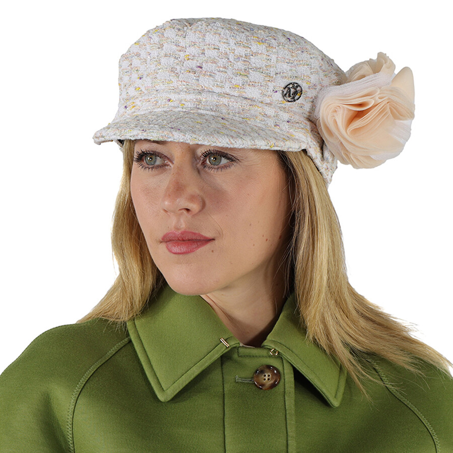 Maison Michel Ladies Multicolor New Abby Tweed Sailor Cap