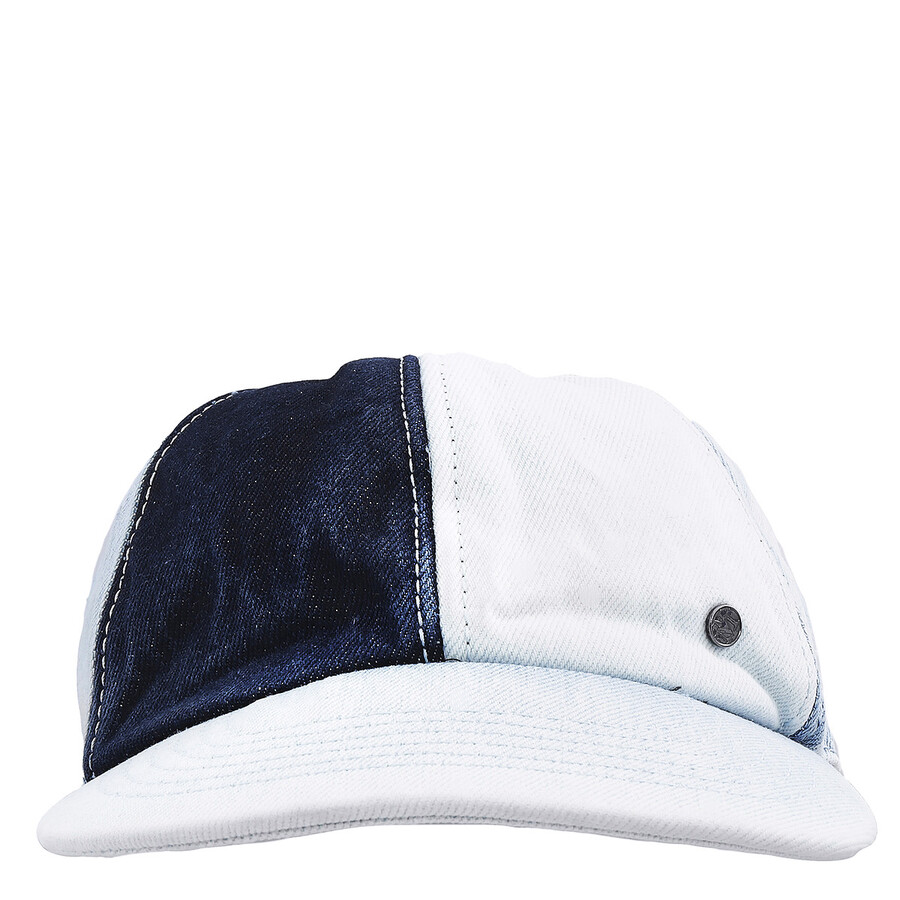 Multicolor Tiger Cotton Denim Baseball Cap
