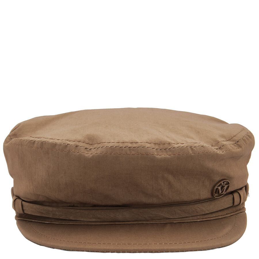 Maison Michel New Abby Iconic Sailor Cap In Yellow