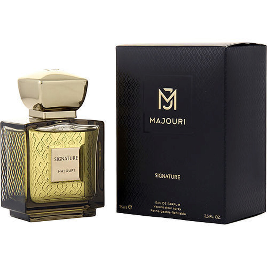 Shop Majouri Men's Classic Collection Signature Edp Spray 2.5 oz Fragrances 3665543011028 In Black / Pink / White