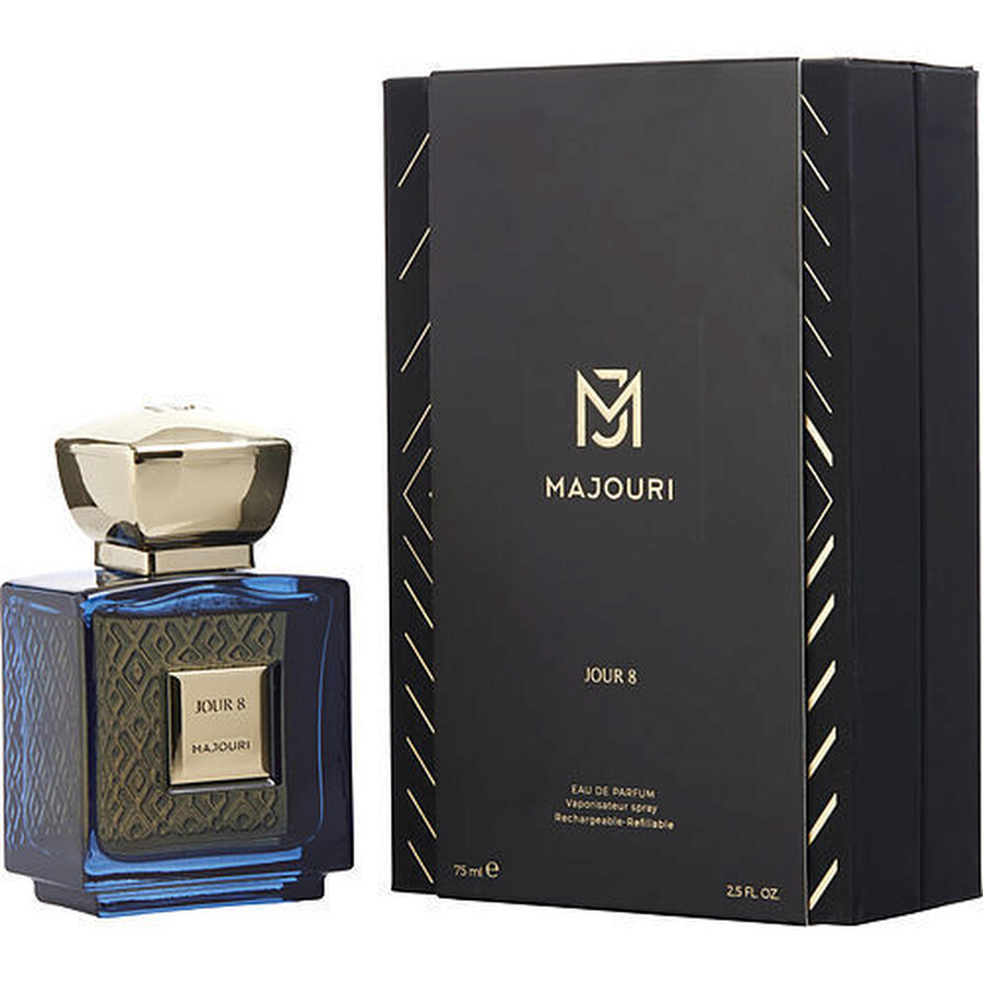 Majouri Unisex Jour 8 In Blue Edp Spray 2.5 oz Fragrances 3665543072081 In Blue