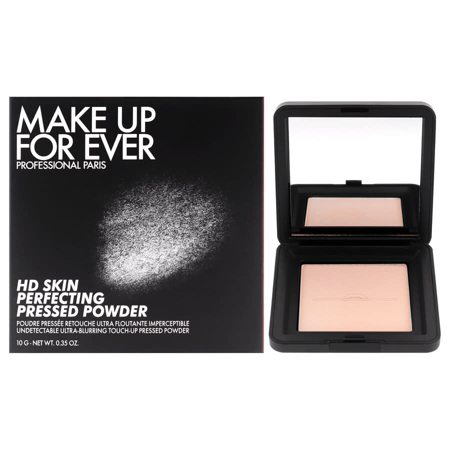 Make Up Forever Ladies Hd Skin Perfecting Pressed Powder 0.35 oz 1.1 Light Makeup 3548752217378 In Neutral