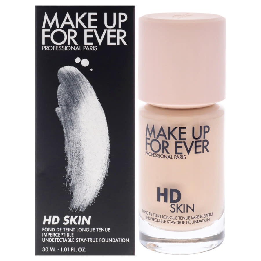 Make Up Forever Ladies Hd Skin Undetectable Stay-true Foundation 1.0 oz 1n10 Ivory Makeup 3548752185 In Transparent