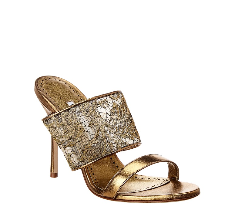 Manolo Blahnik Ladies Fiala 105 Lace 