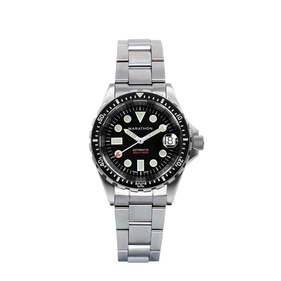 Marathon 36Mm Osar-D Automatic Black Dial Unisex Watch WW194026SS-2001-KIT