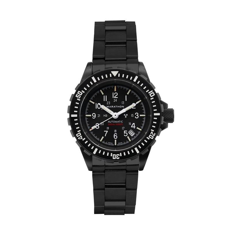 Marathon 41Mm Anthracite Gsar Automatic Black Dial Unisex Watch WW194006BK-0009