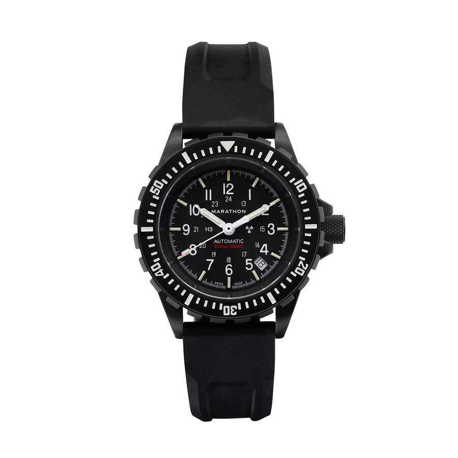 Marathon 41Mm Anthracite Gsar Automatic Black Dial Unisex Watch WW194006BK-0130
