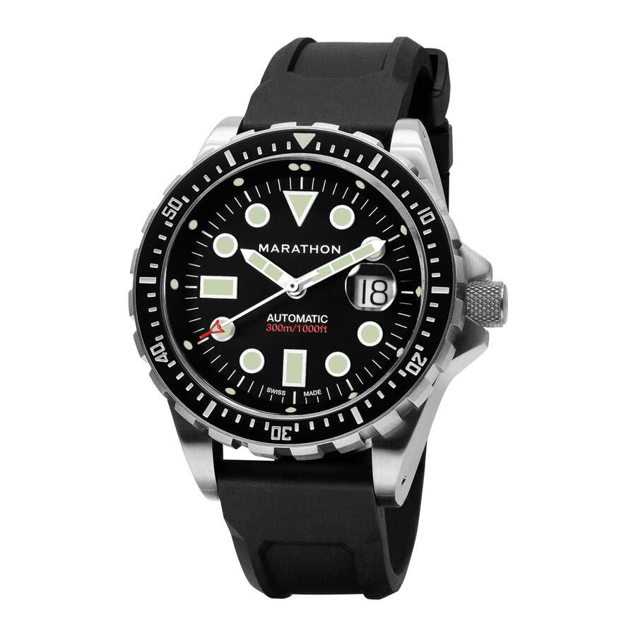 Marathon 46Mm Osar-D Automatic Black Dial Unisex Watch WW194037SS-2030-KIT