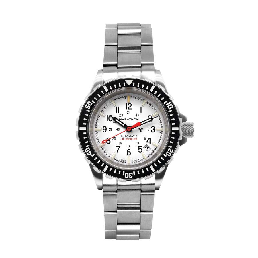 Marathon Arctic Gsar Automatic White Dial Unisex Watch WW194006SS-0513