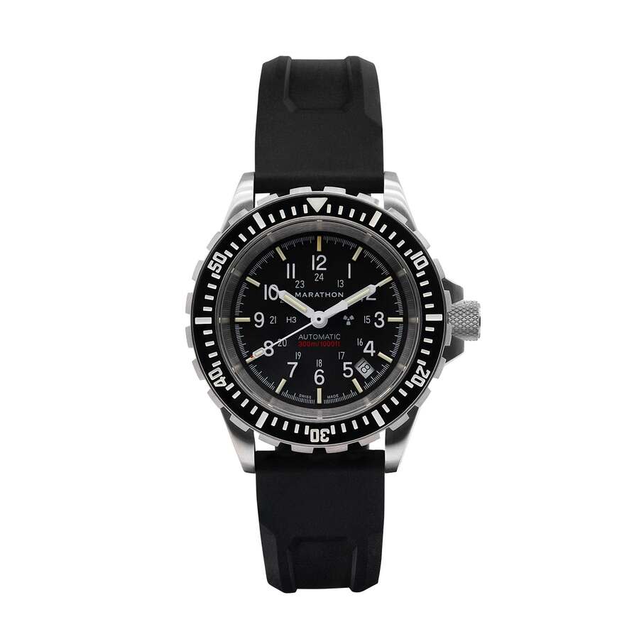 Marathon Gsar Automatic Black Dial Men's Watch WW194006SS-0130