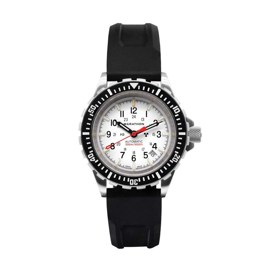 Marathon Gsar Automatic White Dial Men's Watch WW194006SS-0530