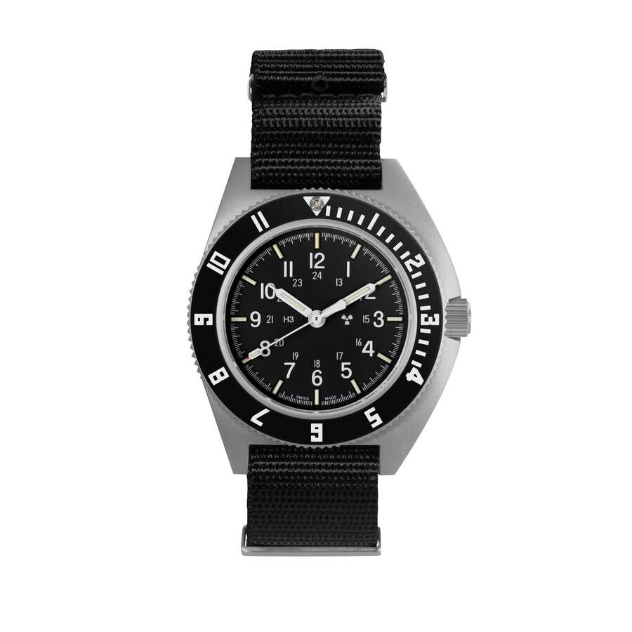 Marathon Ssnav Automatic Sterile Black Dial Unisex Watch WW194029SS-0803-KIT
