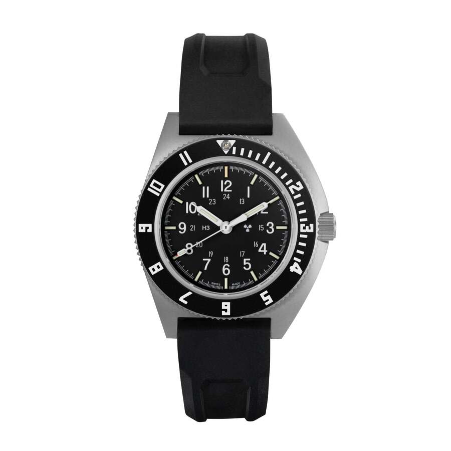 Marathon Ssnav Automatic Sterile Black Dial Unisex Watch WW194029SS-0830-KIT