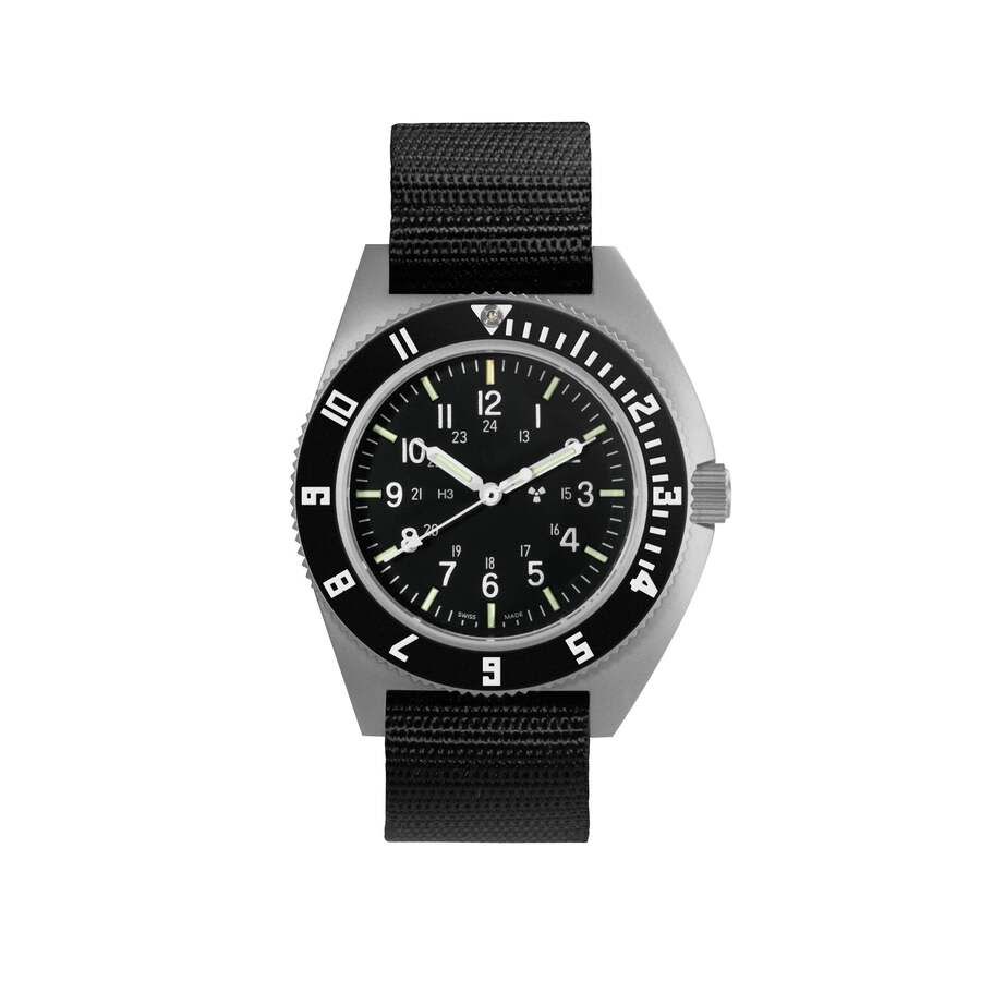 Marathon Ssnav Quartz Black Dial Men's Watch WW194001SS-0801