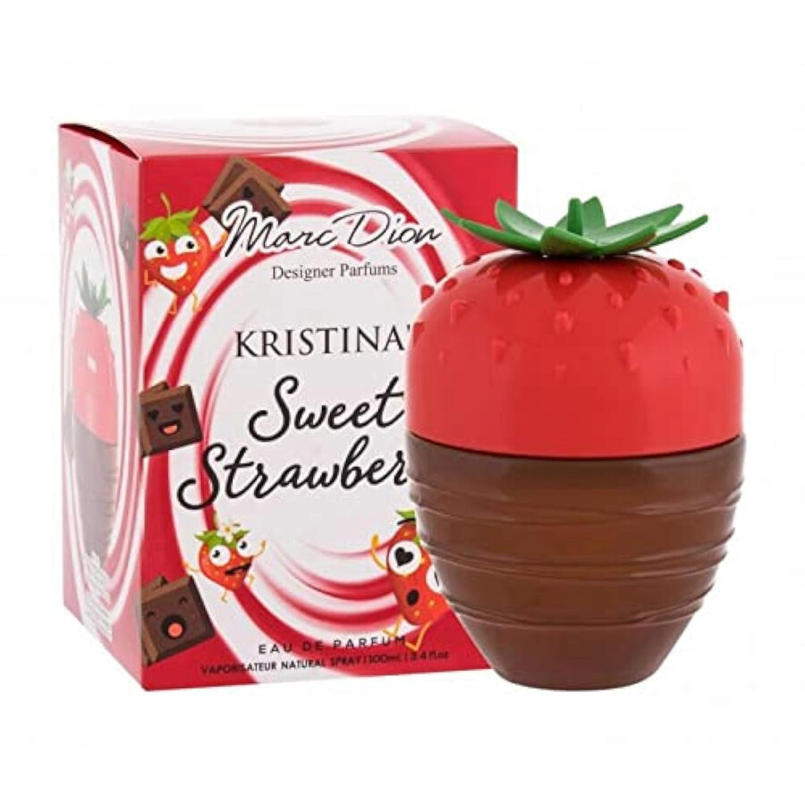 Marc Dion Ladies Kristina's Sweet Strawberry Edp 3.4 oz Fragrances 8904174420584 In Berry / Black