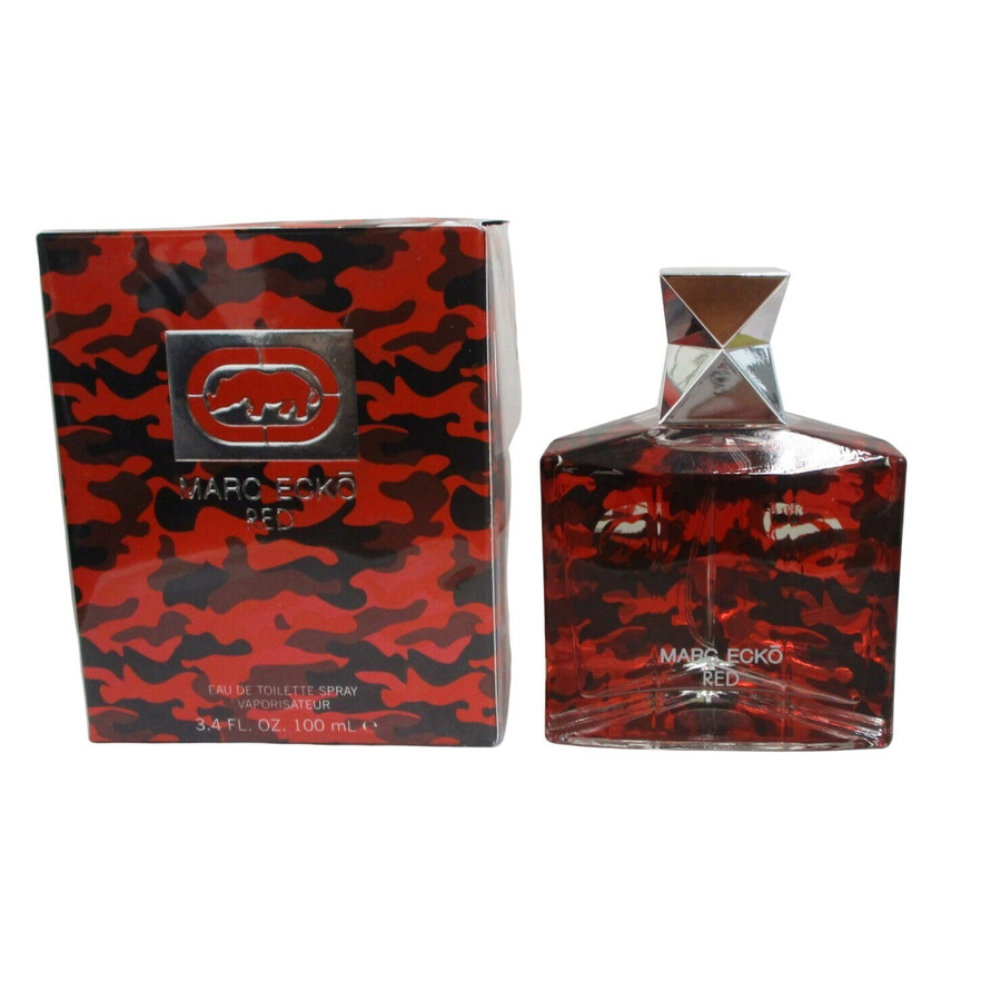 Marc Ecko Men's Ecko Red Edt Spray 3.4 oz Fragrances 608940584330 In Red / Red.