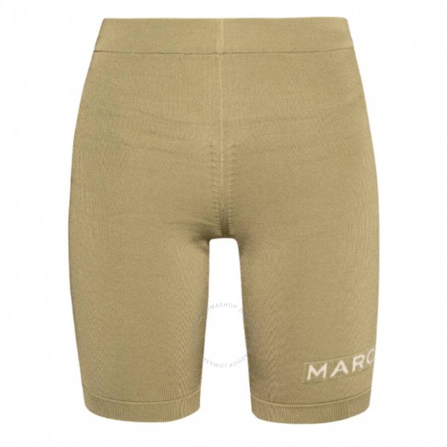 Marc Jacobs Marc Jacob The Sport Logo Shorts In Grey/green
