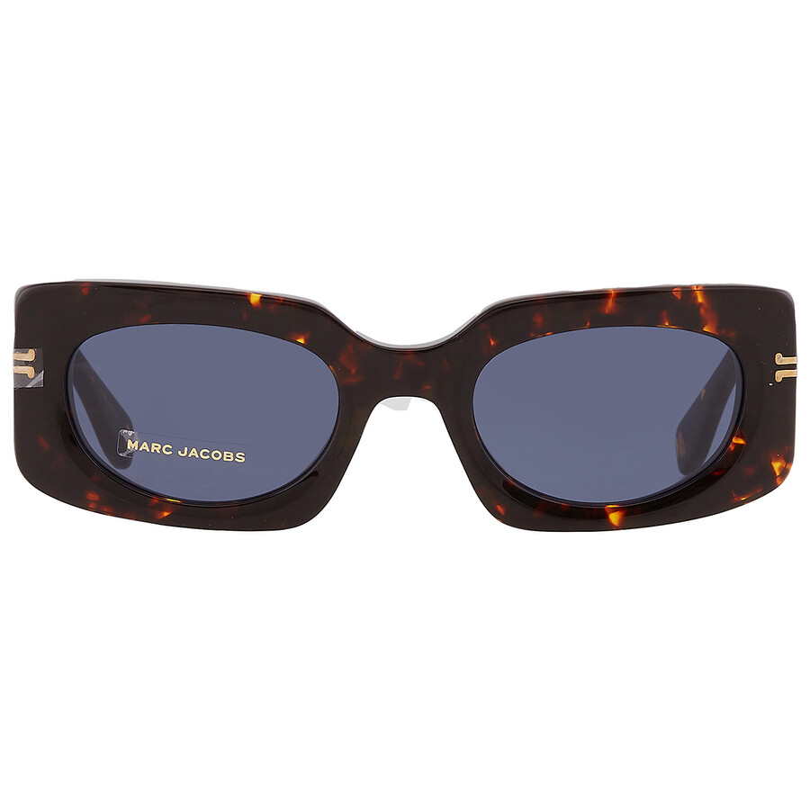 Marc Jacobs Blue Rectangular Ladies Sunglasses MJ 1075/S