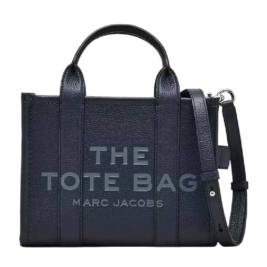 Marc Jacobs Blue Sea The Leather Small Tote Bag H009L01SP21-426