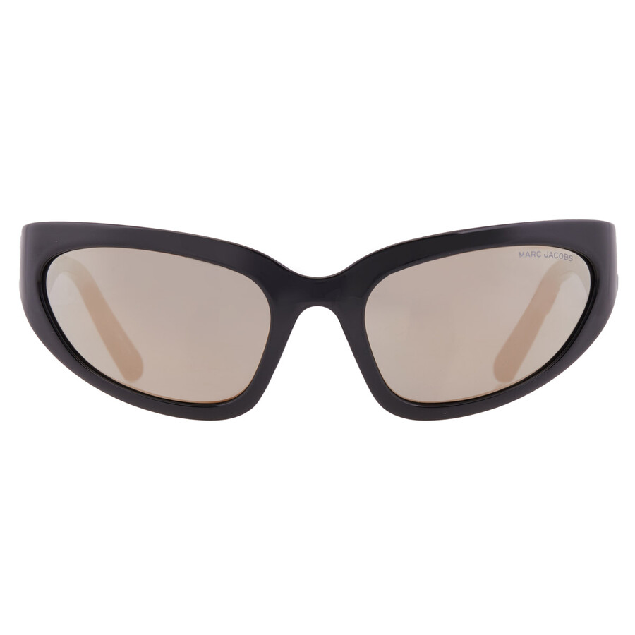 Marc Jacobs Bronze Mirror Wrap Ladies Sunglasses MARC 738/S