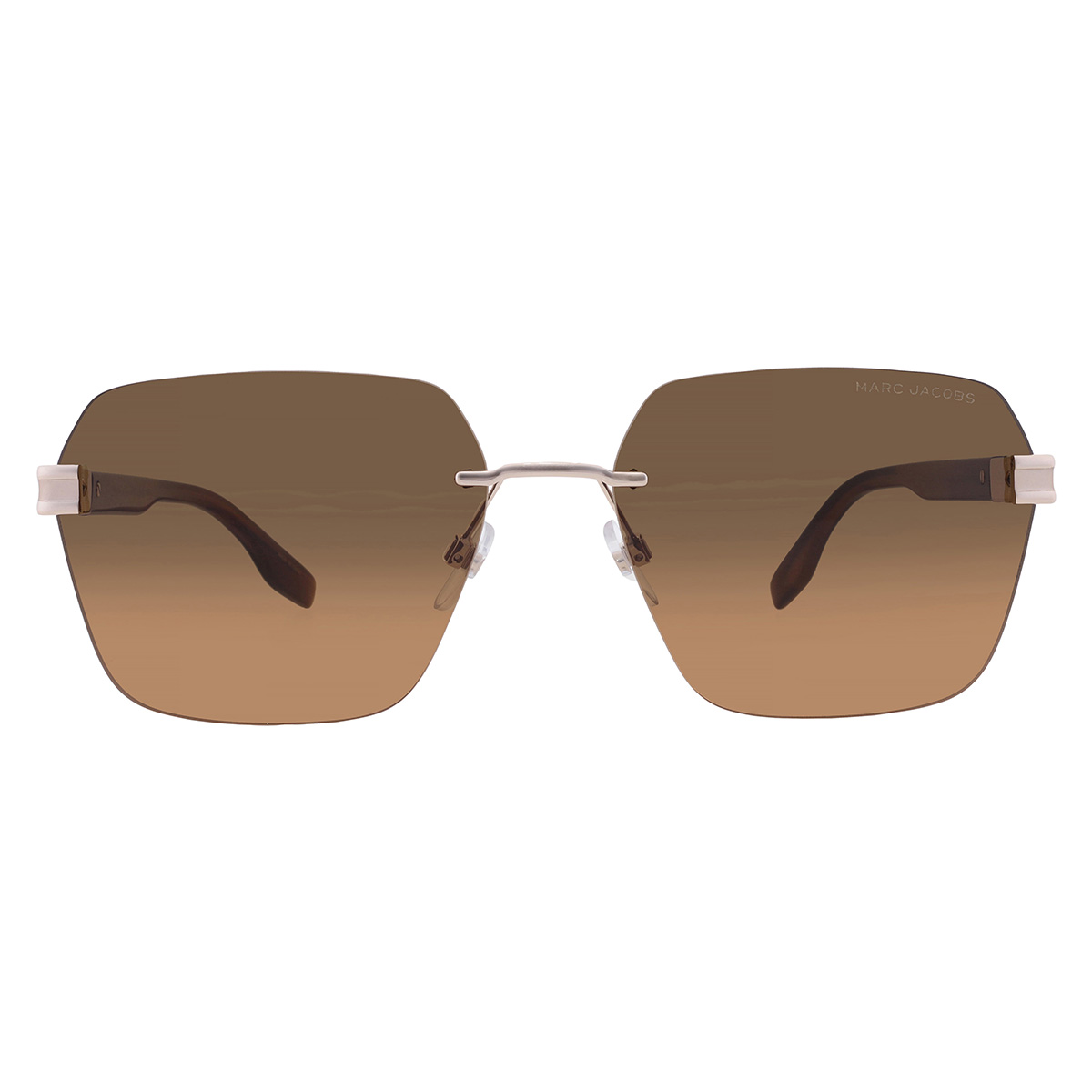 Marc Jacobs Brown Gradient Geometric Men's Sunglasses MARC 713/S