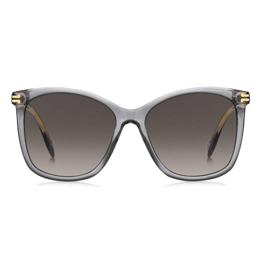 Marc Jacobs Brown Shaded Square Ladies Sunglasses Mj 1106/s 0yql/ha 54 In ["grey","beige"]