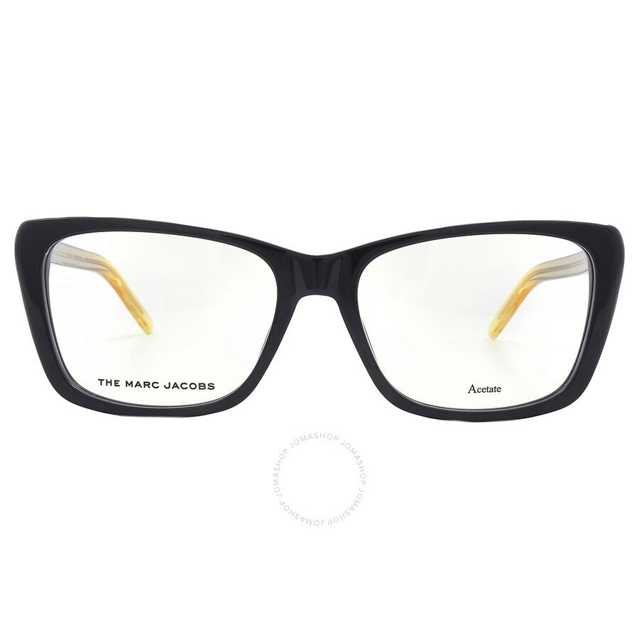 Shop Marc Jacobs Demo Cat Eye Ladies Eyeglasses Marc 598 071c 54 In Black