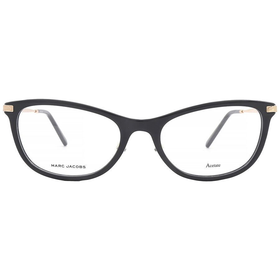 Shop Marc Jacobs Demo Cat Eye Ladies Eyeglasses Marc 668/g 0807 53 In Black