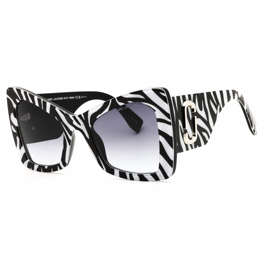 Marc Jacobs Grey Azure Gradient Butterfly Ladies Sunglasses MARC