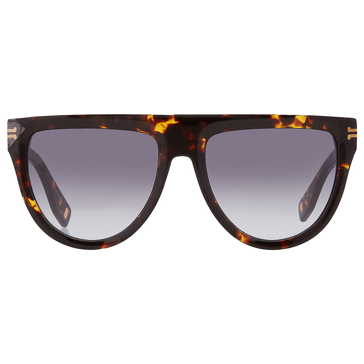 Marc Jacobs Grey Blue Gradient Browline Ladies Sunglasses MJ 1069 