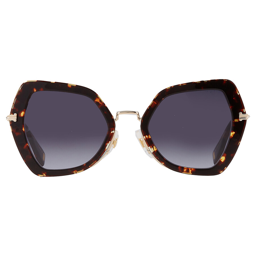 Marc Jacobs シオメトリックフレムサンクラス MJ1078S 086 Marc Jacobs Grey Gradient Butterfly Ladies Sunglasses MJ