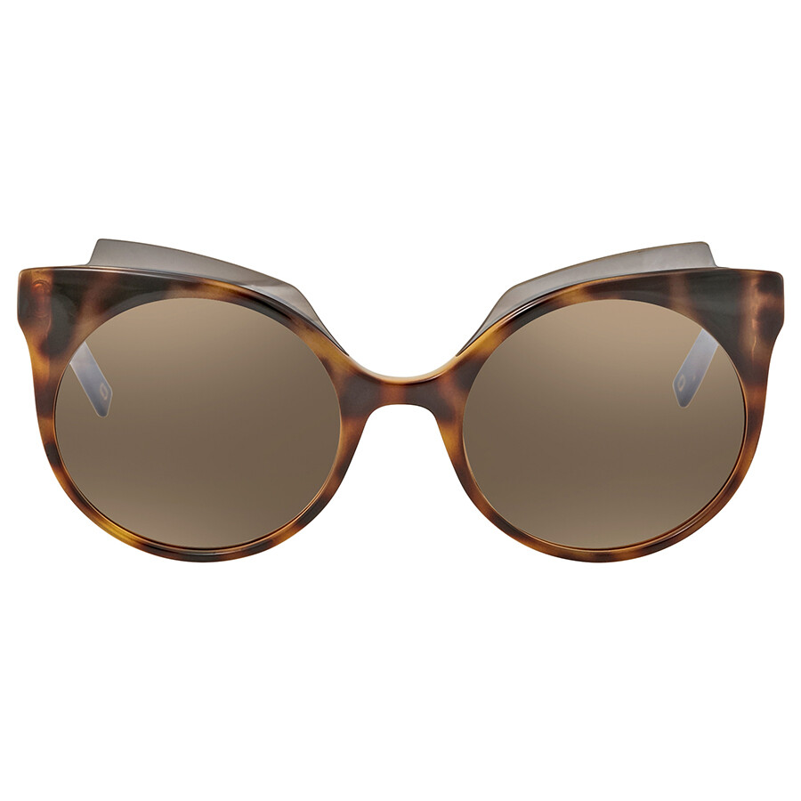 Marc Jacobs Havana Brown Cat Eye Ladies Sunglasses MARC105S 0N36 GG 53