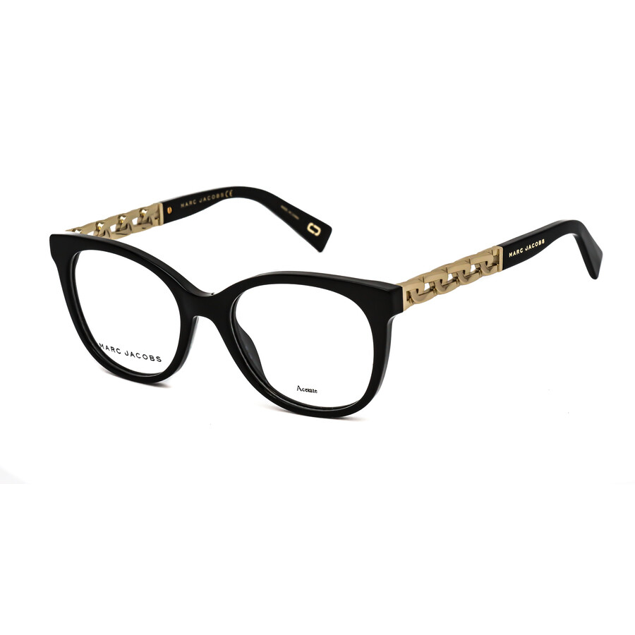 Marc Jacobs Demo Oval Ladies Eyeglasses MARC 335 02M2 52 716736093857 Eyeglasses