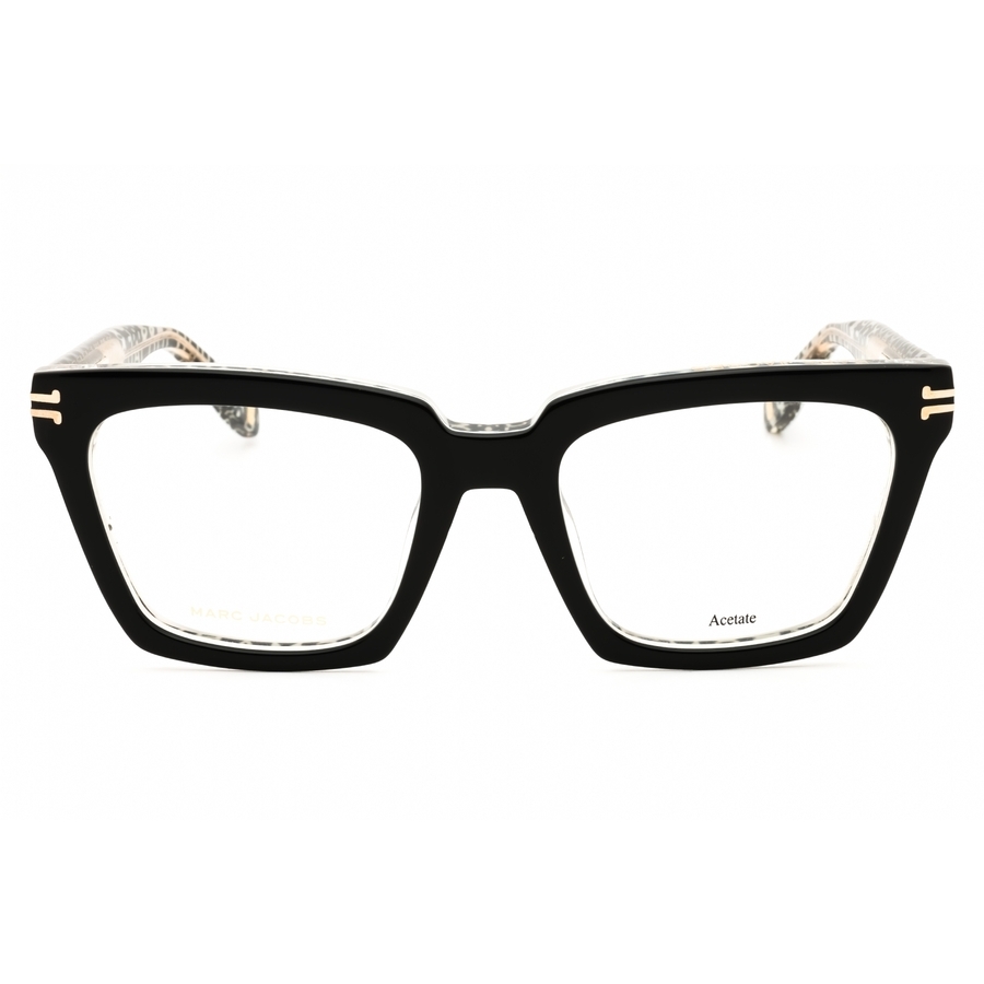 Marc Jacobs Ladies Black Rectangular Eyeglass Frames Mj1100