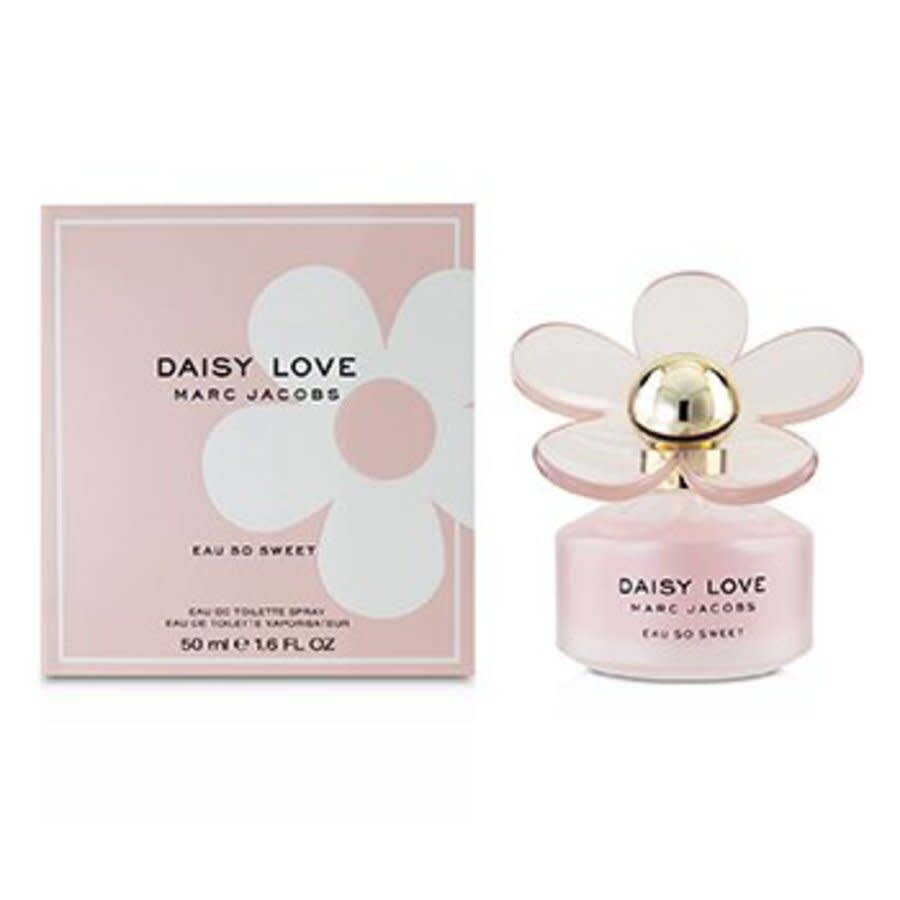 Marc Jacobs Ladies Daisy Love Eau So Sweet Edt Spray 1.6 oz Fragrances 3614227372344 In White
