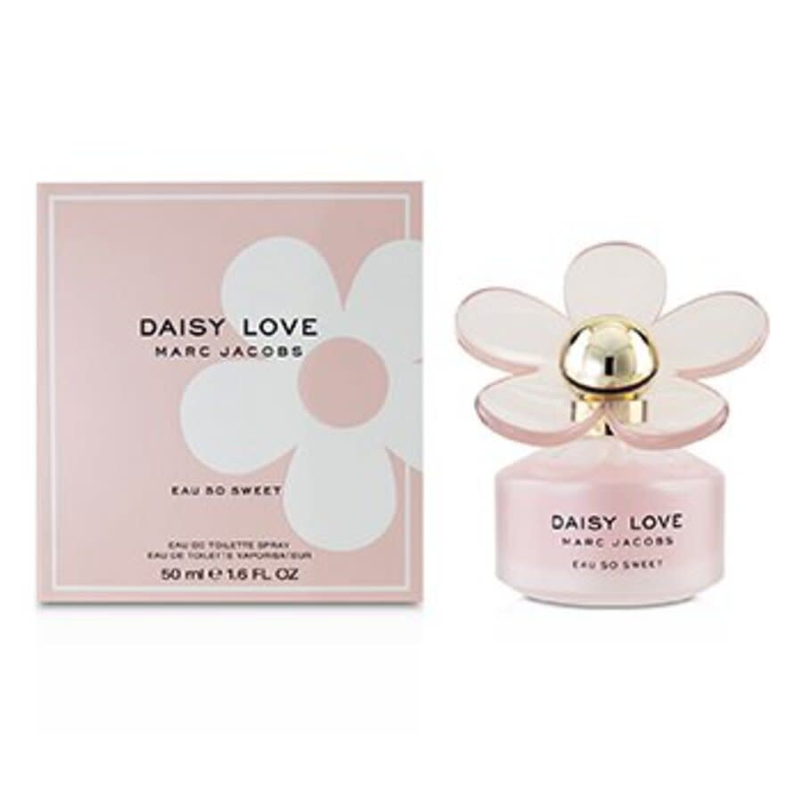 Shop Marc Jacobs Ladies Daisy Love Eau So Sweet Edt Spray 1.6 oz Fragrances 3614227372344 In White