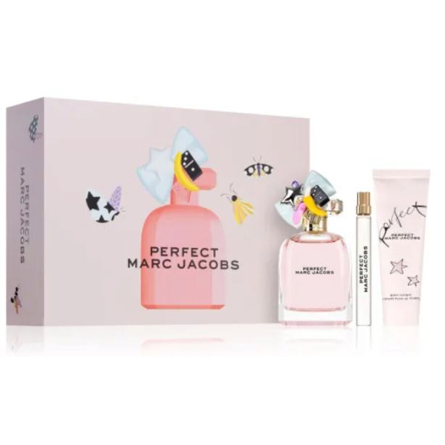 Marc Jacobs Ladies Perfect Gift Set Fragrances 3616304105036
