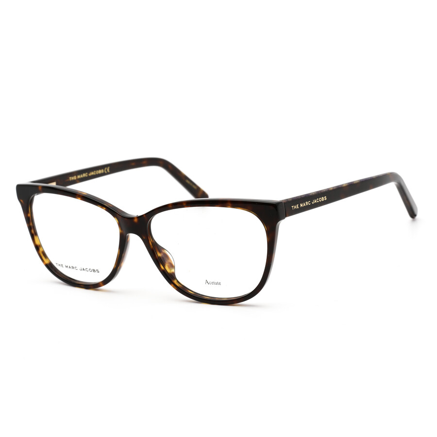 Marc Jacobs Ladies Tortoise Rectangular Eyeglass Frames MARC50200860055 ...