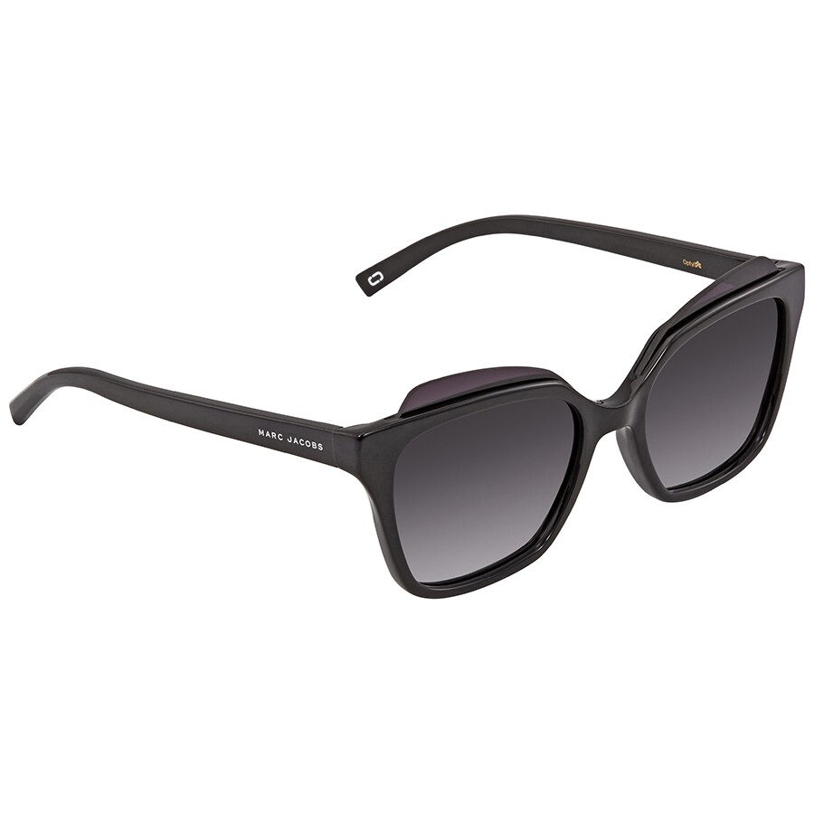 Marc Jacobs Marc Dark Gray Gradient Square Ladies Sunglasses MARC 106/S