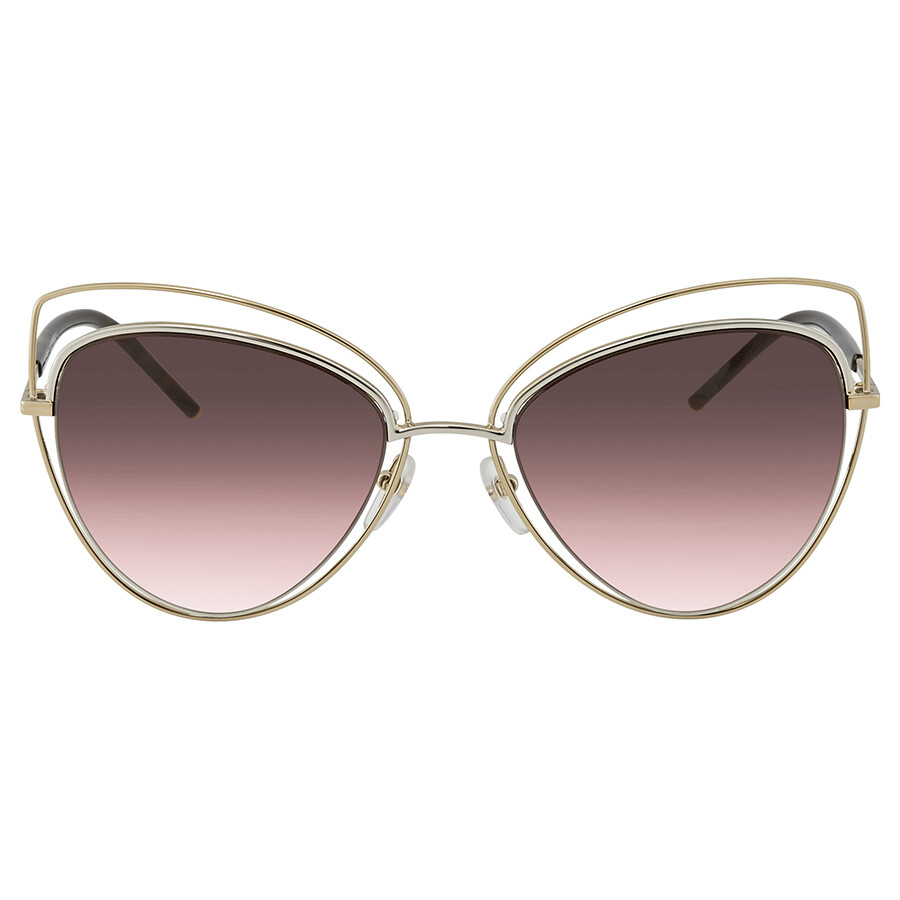 Marc Jacobs Pink Gradient Cat Eye Ladies Sunglasses MARC8S 0APQ HA 56