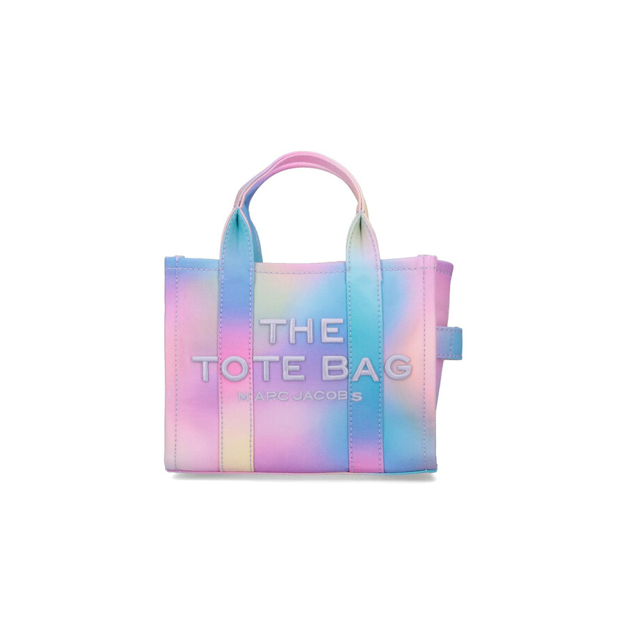 Marc Jacobs Small Tote Bag The Airbrush Canvas In Multi